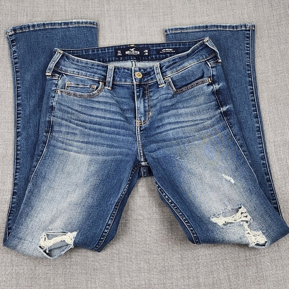 Hollister Low Rise Boot Cut Classic Stretch Jeans. Size 28 - Picture 3 of 12